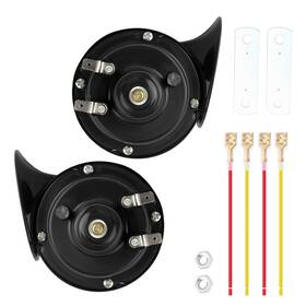 Ofband B0ddkbcf1s 2pcs 12v Loud Car Horn Installation Toolsupgraded 300db Motorcycle