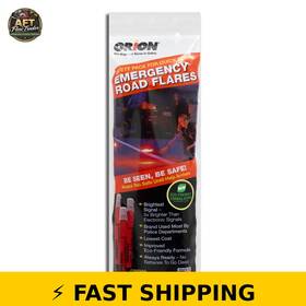 Orion 3153-08 3-15 Minute Road Flares - Made In Usa