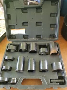 56183 Pittsburgh Tools Automotive Master Ball Joint Adapter Set 14 Pc