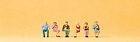 88525 Preiser Seated Passenger Figures Scale Six