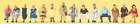 Prz79199 Preiser Models Figures Seated Passengers Miniature Figu 4041032791999