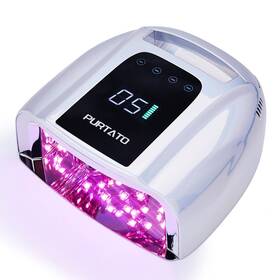 B0bpfd19p7 Purtato 96w Rechargeable Cordless Uv Led Nail Lamp Light Professional Portable
