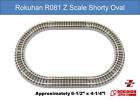 R081 Rokuhan Shorty Oval Rail