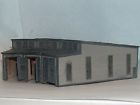 Nsm-044 Roundhouse 3 Style Wood Models American Monroe Stall