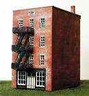 Rsl4045 Kit Structure Building Unptd Laser Railroad Model Munson Wood Scale