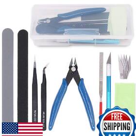 Rustark B071lb1t5d 9pcs Gundam Model Tools Kit Hobby Building Repair Set - Beginner And Pro
