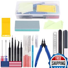 Rustark B071nz9nhn 21pcs Gundam Modeler Basic Tools Craft Set Hobby Building Kit