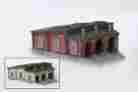 S038 Roundhouse Rokuhan Z Scale Train Building Reversible New Us Seller