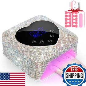 Shinecai B0ch38q774 Uv Led Nail Lamp Dryers 72w Rechargeable Cordless Light For Gel
