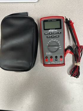 Ps2020883 Snap-on Eedm5040d Eedm504d Auto-ranging With Leads And Case
