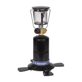 Stansport 011319209602 Compact Single Mantle Propane Lantern Black Silver
