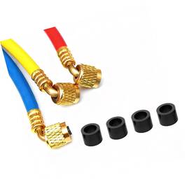 Strendier 40084 Gasket For 3/8 Inch Charging Hose Robinair Hvac Manifold Gauge Set U