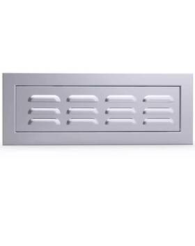 Sunstone 818899021941 Vented Panel Door 18 Inch W X 6.5 H Stainless Steel Concealed Pressure Hinge