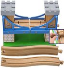 Tts-br3 Tesco Toy Company Train Tower Bridge By Wood 817244024835