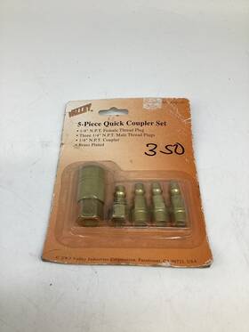 Valley 57629 5 Piece Coupler And Plug Kit Go1065837