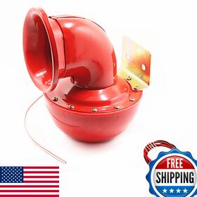 Viping B07wq1z287 Electric Bull Horn - 150db Loudspeaker Red Metal Super Loud For 12v