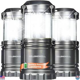 2559 Visit The Bell Howell Store 3 Pack Camping Lights And Lanterns For Power Outage Collapsible