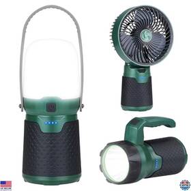 Wtc1003 Visit The Bobkid Store 4-in-1 Modular Rechargeable Camping Lantern And Led Flashlight With Power Bank