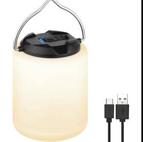 Xq-y11 Visit The Bobkid Store 1000lm Rechargeable 2 Led Camping Lantern - Water-resistant 4 Modes Black