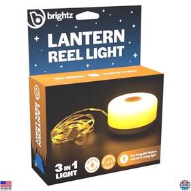 35824 Visit The Brightz Store Camping Reel Lantern - Vibrant Portable Light For Outdoor Adventures