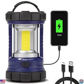 Hw0yy05 Visit The Ct Capetronix Store 3200lm Led Camping Lantern - Rechargeable 4600mah Power Bank 5