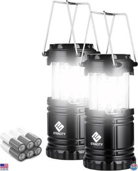 B00xm8htis Visit The Etekcity Store 2-pack Led Lanterns - Battery Operated Camping Lights And Flashlights