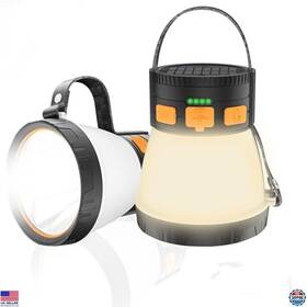B0dpwd47c9 Visit The Itoncs Store 2-pack Led Camping Lanterns - 1500 Lumens Rechargeable Waterproof 8 Modes