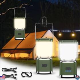 Cl2401 Visit The Itoncs Store 2-pack Led Camping Lanterns - 20-hour Runtime Waterproof Stepless Dimming