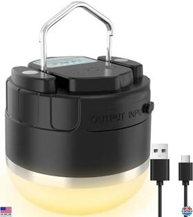 Jsk-l50 Visit The Kobaiban Store 1000lm Led Rechargeable Camping Lantern - Portable Light 3 Modes Magnetic Base