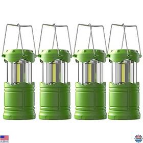 Cls-b004-dg Visit The Lichamp Store 4-pack Led Camping Lanterns - Battery-powered Portable Survival Lights