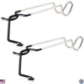 B09fjy6q24 Visit The Tobwolf Store 2-pack Outdoor Lantern And Water Bottle Holders - Stainless Steel Hooks
