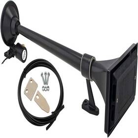 Vixen Horns B081y62736 Train Horn For Boat/truck/car. Air Waterproof Black Single