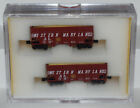 2410 Wdw Full Throttle Set Wm Western Maryland Bay Woodchip Hoppers