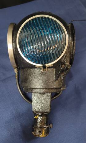 P.g.1876 Western Railroad Supply 1876 Co. Pole Top Electric Switch Lamp Gs00911