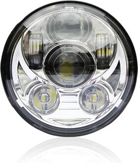M020014  Wisamic Headlight Motorcycle Dot - Compatible With Harley Davidson Dyna Street Bob