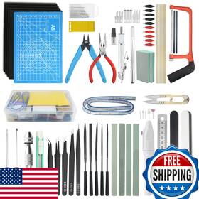 Wmycongcong B07wv2ytf2 80 Pcs Model Tools Kit Modeler Basic Hobby Building