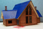 Rsl4015 Wood Lodge Structure Model Laser Unptd Scale Log Kit Railroad Rsl4015 Wood Lodge Structure Model Laser Unptd Scale Log Kit Railroad