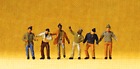 80908 Worker Gauge Dock Scale Preiser Figures Six Warehouse