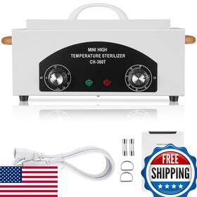 Xesscare B07s2g38bw Soiiw High Temperature Sterilizer Autoclave Machine 110v 300w Nail Tool Steriliz