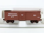 NN3 Scale Micro-trains Mtl 15110 Montana Southern 30' Wood Boxcar #500. Fixed Price $24.95.