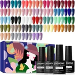 Jodsone Gel Nail Polish 36PCS 32 Colors Base Top Coat Kit. Fixed Price $31.99.