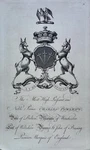 Original Antique Coats Of Arms For Charles Powlett Duke Bolton. Fixed Price $95.40.
