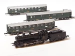 81035 Marklin Z-scale Swiss Old-timer Train Set Pole Motor, New Box Rare. Fixed Price $539.10.
