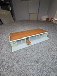 Marklin Mini Club Scale #8960 Bausatz Bahnhof Goppingen Station Building Built. Fixed Price $49.99.