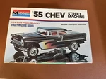 Monogram '55 Chevy Street Machine Unbuilt-parts Loose-. Fixed Price $24.00.