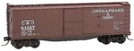 Micro Trains 40' Wood Boxcar Chesapeake Ohio C&o #84827 039 00 170. Fixed Price $14.86.