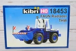 Kibri 18453, Faun Wheel Loader, Front End Kit, Thw, 1/87 Ho Scale Sealed. Fixed Price $24.95.