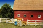 Monroe Models 2310 Ho Scale Mini-tales Barn Yard Fence Micro Plywood Kit. Fixed Price $10.99.