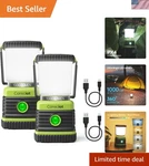 Brand New Led Lantern 2 Pack Light Green. Fixed Price $66.99.