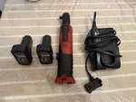 Snap On CTR861K2 14.4V Microlithium Brushless Cordless Ratchet Kit, W/cord. Fixed Price $399.95.